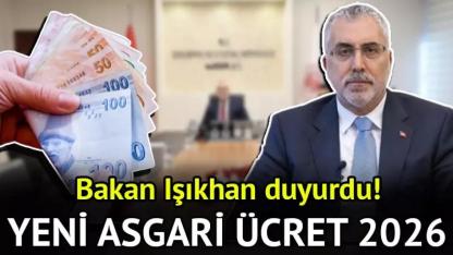 YENİ ASGARİ ÜCRET OCAK 2026 NET VE BRÜT TUTARI AÇIKLANDI!