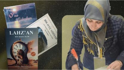 Yazar Mümine  Reyna  Özbildirici Ankara 23. Kitap Fuarında Kitaplarını İmzaladı